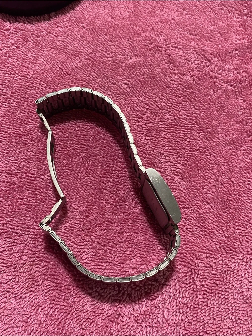 Titanium Square Black Dial Watch